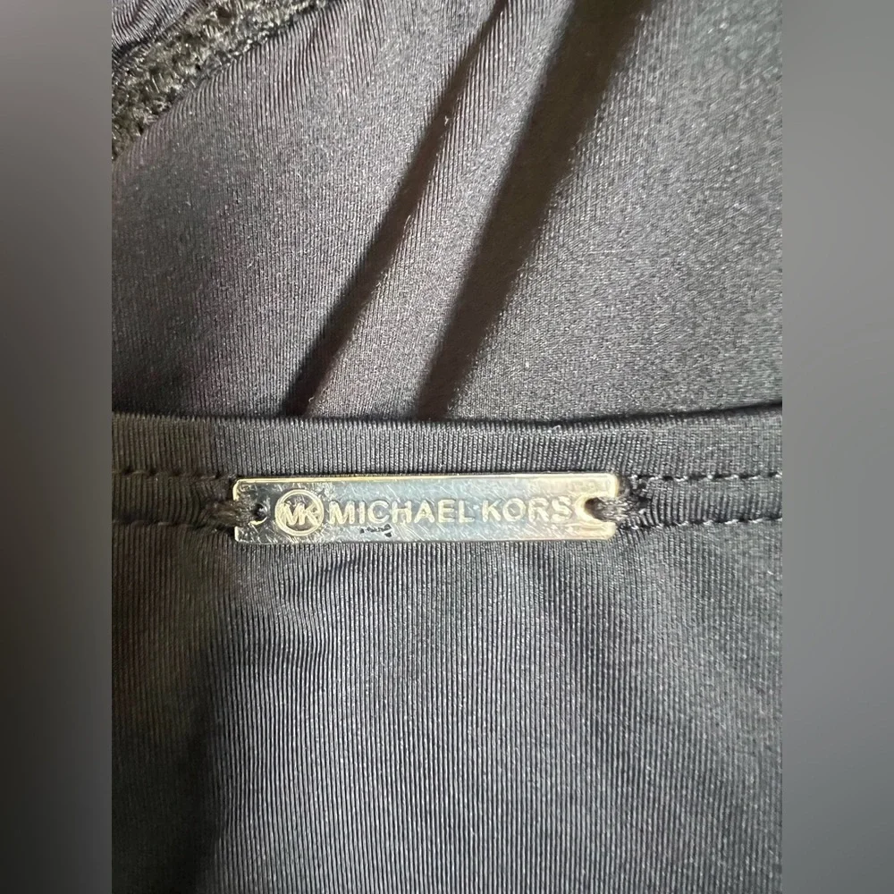 Michael Kors Black One Piece Swimsuit